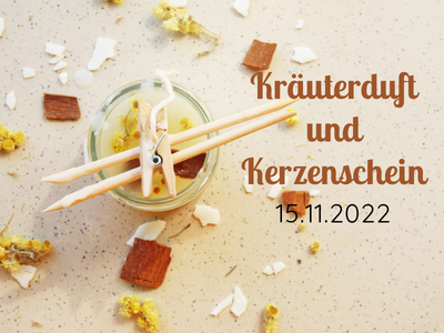 Workshop winterliche Blütenkerzen - 15. November 2022