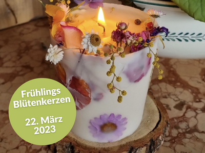 Bunter Frühlingskerzen Workshop - 22. März 2023